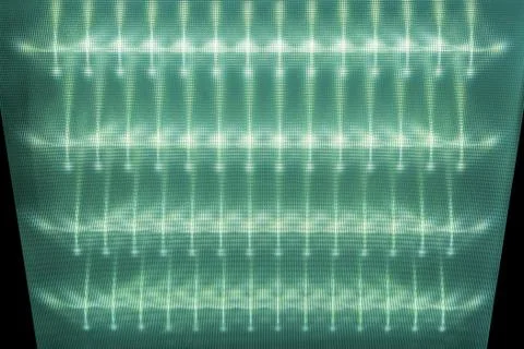 Texture of the surface diffuser, LED Ceiling Light, light pattern on the defl Stock Photos