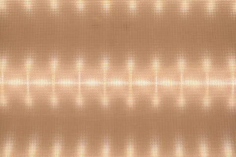 Texture of the surface diffuser, LED Ceiling Light, light pattern on the defl Foto stock