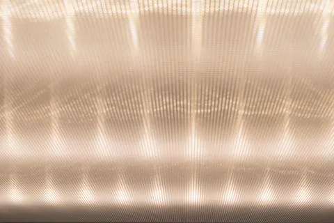 Texture of the surface diffuser, LED Ceiling Light, light pattern on the defl Stock Photos
