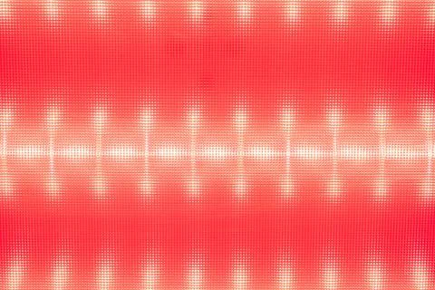 Texture of the surface diffuser, LED Ceiling Light, light pattern on the defl Foto stock