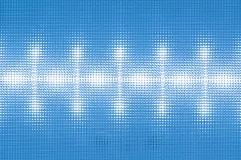 Texture of the surface diffuser, LED Ceiling Light, light pattern on the defl Foto stock