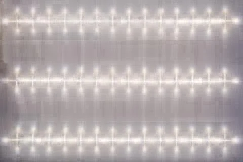 Texture of the surface diffuser, LED Ceiling Light, light pattern on the defl Stock Photos