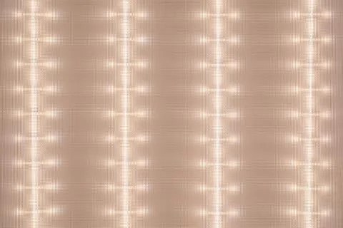 Texture of the surface diffuser, LED Ceiling Light, light pattern on the defl Foto stock