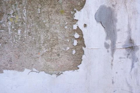 Texture surface of exposed aggregate finish, Ground stone washed floor Stock Photos