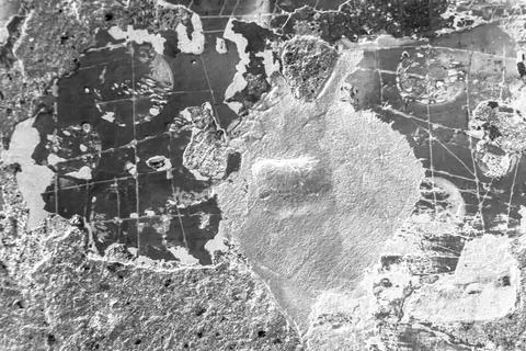 Texture of surface with scratches on gray dark Stock Photos