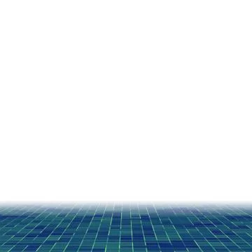Texture Swimming pool Mosaic tile background. Wallpaper, banner, backdrop. Stock Illustration