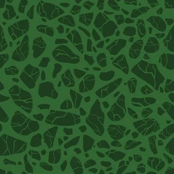 Texture of terrazzo floor, seamless pattern. Vector Stock Illustration