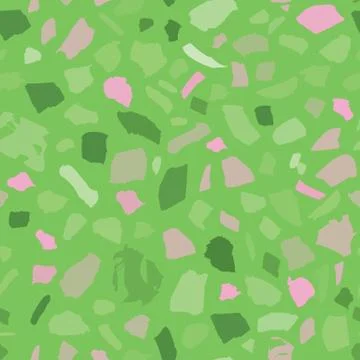 A texture of terrazzo seamless tile background Stock Illustration