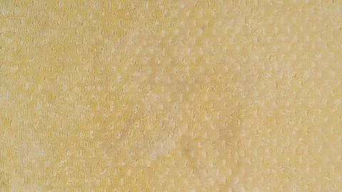Texture terry towel yellow pattern diamond fabric Stock Photos