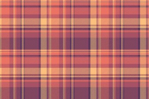 Texture textile seamless of check fabric plaid with a pattern tartan vector.. Stock Illustration