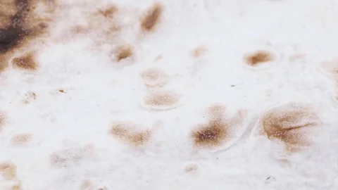 Texture of thin bread Stock Footage 88238106