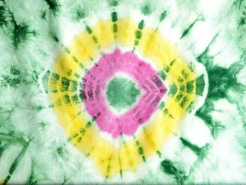 Texture tie dyed fabric Stock Photos