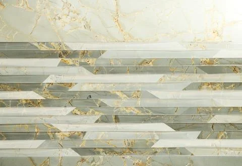 Texture of tile with beautiful pattern as background, closeup Foto stock