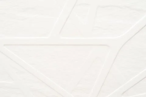 The texture of the tile is white. Foto stock