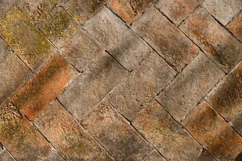 Texture of tiled surface as background, top view 스톡 사진