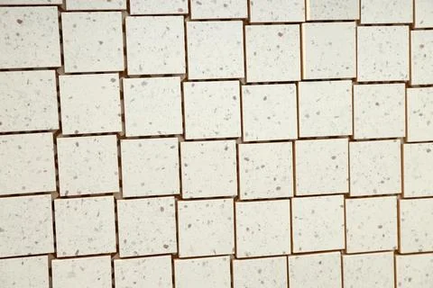 Texture of tiles with beautiful pattern as background, closeup Foto stock