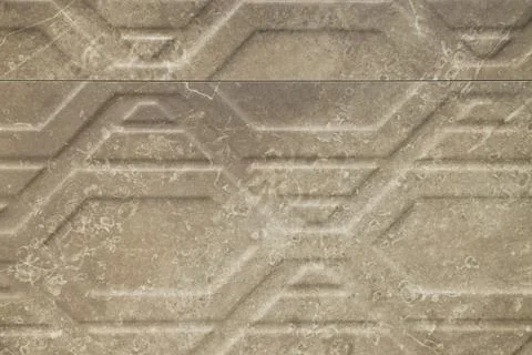 Texture of tiles with beautiful pattern as background, top view Stock Photos