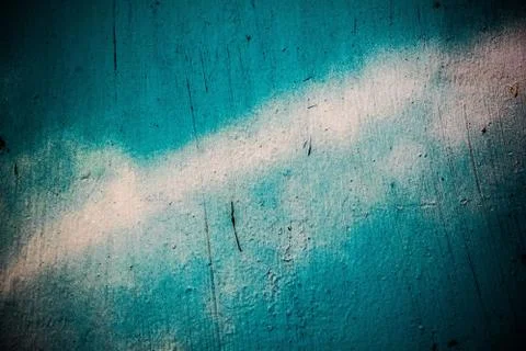 Texture of turquoise paint Stock Photos
