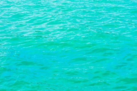 Texture of turquoise water Stock Photos