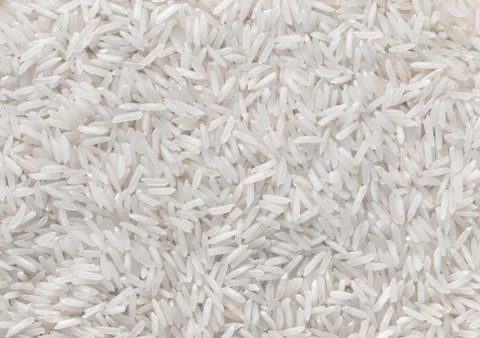 Texture of uncooked rice closeup Stock Photos