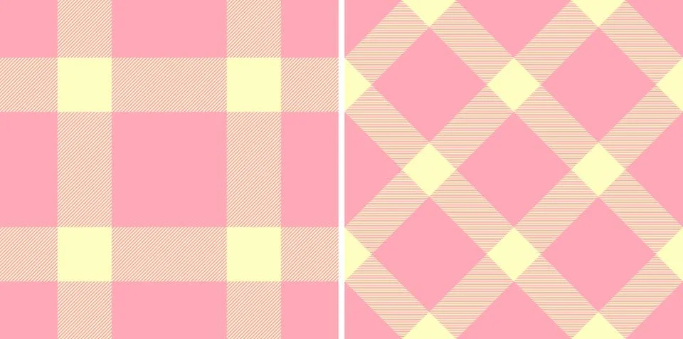Texture vector check of textile plaid fabric with a tartan pattern backgrou.. Stock Illustration