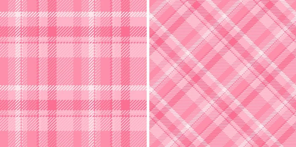 Texture vector textile of plaid tartan pattern with a fabric background che.. Stock Illustration