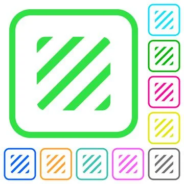 Texture vivid colored flat icons イラスト素材