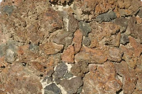 Texture of volcanic stone, close-up Foto stock
