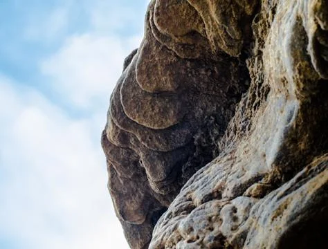 Texture of volcanic stone Stock Photos