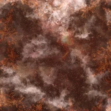 Texture of a volcano after exploding with clouds Stock Photos