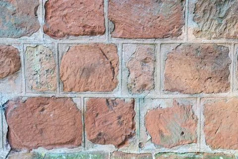 Texture wall background pattern of old vintage weathered stone Stock Photos