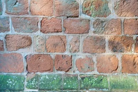 Texture wall background pattern of old vintage weathered stone Stock Photos
