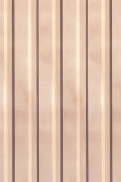 Texture of the wall with beige vertical siding panels in strips Stock Photos