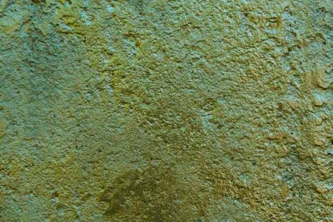 The texture of the wall. Concrete golden background. Porous volumetric 스톡 사진