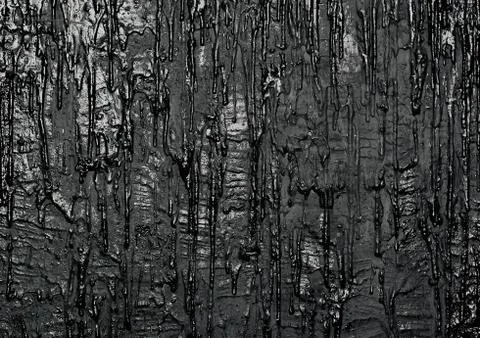 Texture a wall with flowing paint Stock Photos