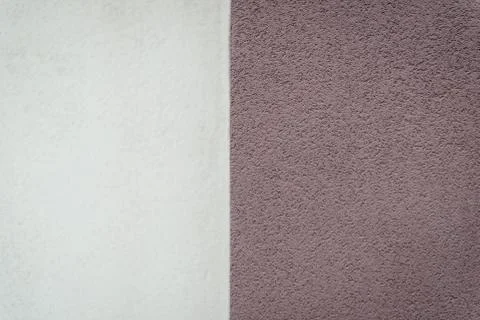 Texture of the wall with gray handmade plaster Stock Photos