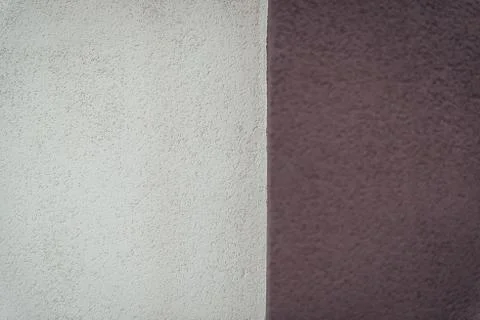 Texture of the wall with gray handmade plaster Stock Photos