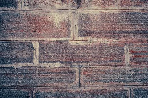 Texture of a wall made of large granite blocks 스톡 사진