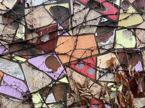 Texture for wallpapers, backgrounds, for graphic designs, like stained glass Stock Photos