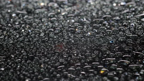The texture of water droplets Stock-Footage 146816337