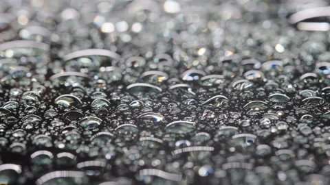 The texture of water droplets Video stock 146816469