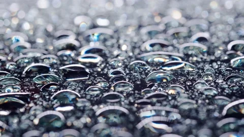 The texture of water droplets Stock Footage 146816549