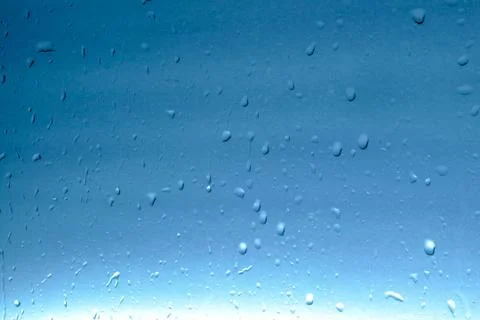 Texture of water drops Stock Photos