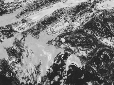 Texture of water in motion Stock Photos