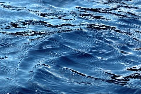 Texture water ripples Stock Photos