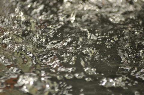 The texture of water on a rock Foto stock