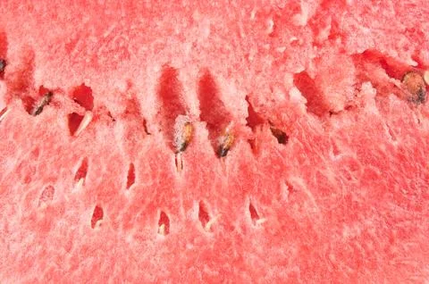 Texture of watermelon with seeds Foto stock