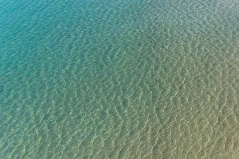 Texture of the waves of the calm sea Stockfoto's