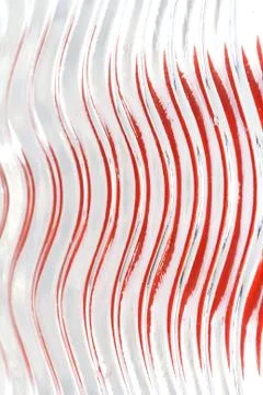 Texture, Waves, Red Bands Stock Photos