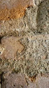 Texture of weathered red brick suitable for backgrounds, architecture Stock Photos